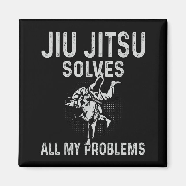 Funny Brazilian Jiu Jitsu - Jiu Jitsu solves Magnet (Front)
