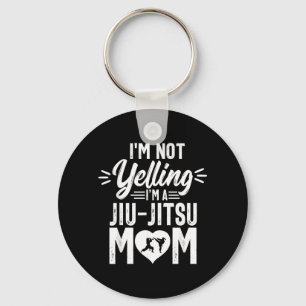 Funny Brazilian Jiu Jitsu Mum BJJ Martial Arts Key Ring