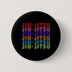 Funny Brazilian Jiu Jitsu Retro Vintage BJJ MMA 6 Cm Round Badge