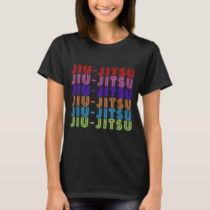 Funny Brazilian Jiu Jitsu Retro Vintage BJJ MMA T-Shirt