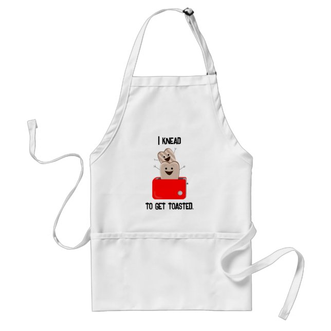 Funny Bread Baking Humor Standard Apron (Front)