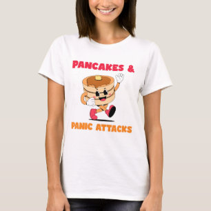Funny Breakfast Anxiety Humor Quote For Friends T-Shirt