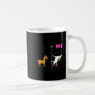 Funny Breast Cancer Survivor Unicorn Rainbow Le Da Coffee Mug