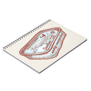 Funny breath mints notebook