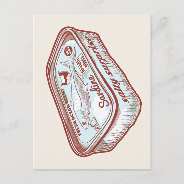 Funny breath mints postcard (Front)