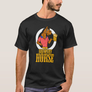 Funny Brewery Beer Drunk Horse Party Festival Fun T-Shirt