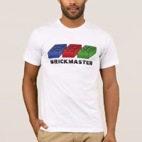 Funny Brickmaster - vector pop art