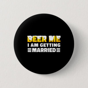Funny Bride And Groom Bachelor Party 6 Cm Round Badge