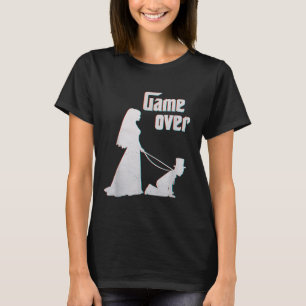 Funny Bride Groom Wedding Bachelor Bachelorette Ga T-Shirt