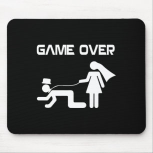 Funny Bride Groom Wedding Bachelor Bachelorette Pa Mouse Pad