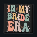 Funny Bride Quote In My Bride Era Wedding Bachelor Magnet<br><div class="desc">Funny Bride Quote In My Bride Era Wedding Bachelorette Party</div>