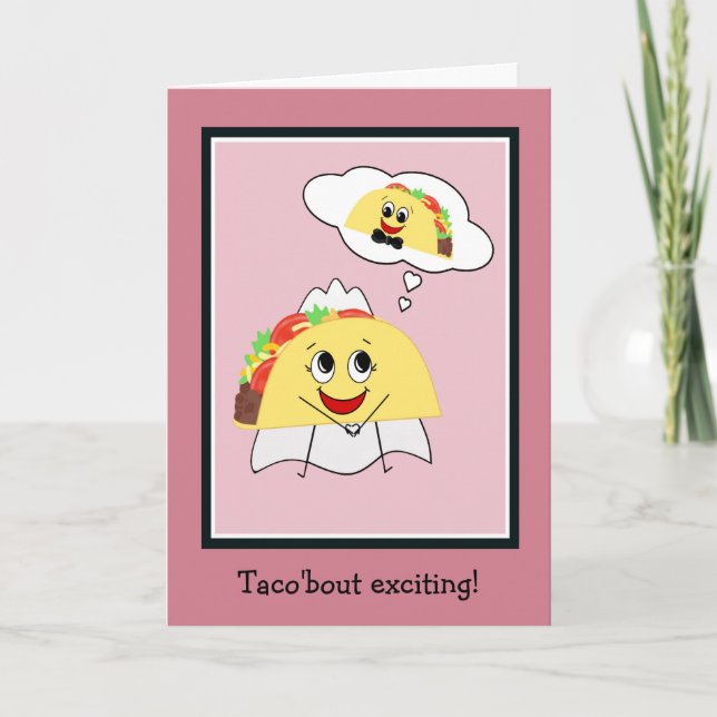 Funny Bride-to-be Bridal Shower Card (Front)