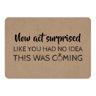 Funny Bridesmaid / Maid of Honor Proposal Invitation