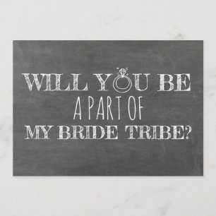 Funny Bridesmaid / Maid of Honour Proposal Invitation