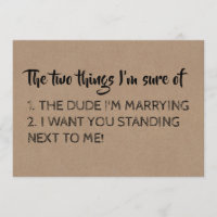 Funny Bridesmaid / Maid of Honour Proposal