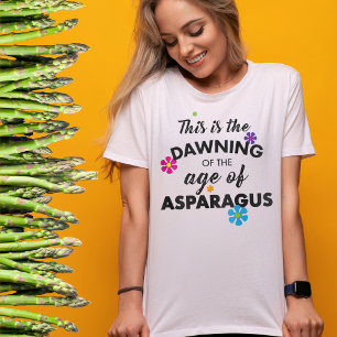 Funny Bright Misheard Song Lyrics Age of Asparagus T-Shirt