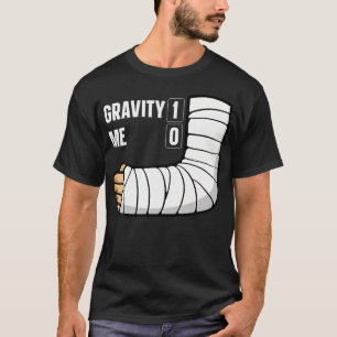 Funny Broken Arm Design For Men Women Kids Elbow B T-Shirt