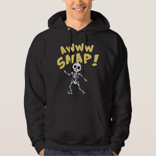 Funny Broken Bone Foot Skeleton Surgery Gift Men W Hoodie