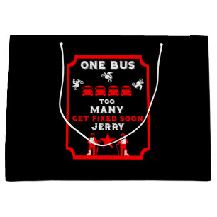 Funny Broken Leg Get Well Large Gift Bag