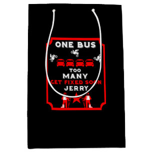 Funny Broken Leg Get Well Medium Gift Bag