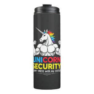 Funny Brother Unicorn Security Dont Mess With My S Thermal Tumbler