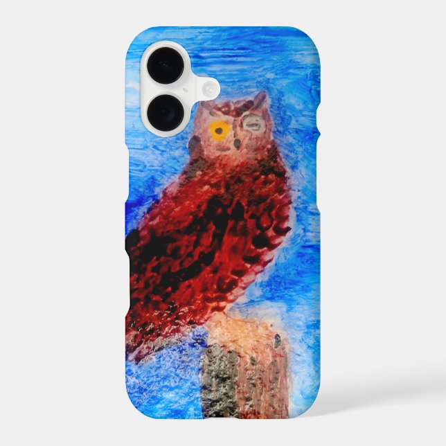 Funny Brown Owl (Back)