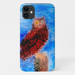 Funny Brown Owl iPhone 11 Case