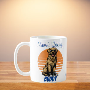 Funny  Browns Golden Retriever Sunglasses Coffee Mug