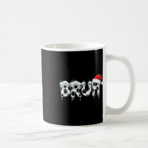 Funny Bruh Soccer Christmas Xmas Pajama Coffee Mug