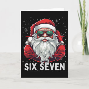 Funny Bruh Soccer Santa 67 Meme Christmas Xmas Paj Card