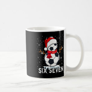 Funny Bruh Soccer Santa 67 Meme Christmas Xmas Paj Coffee Mug