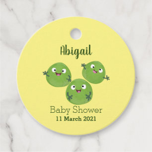 Funny Brussels sprouts vegetables cartoon  Favour Tags
