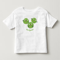 Funny Brussels sprouts vegetables cartoon