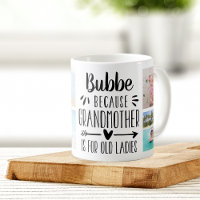 Funny Bubbe Grandchildren Names & Photo Collage