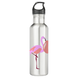 Funny Bubble Gum Flamingo Blowing Bubble 710 Ml Water Bottle
