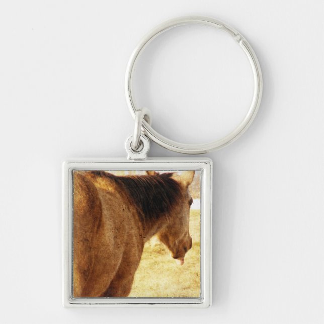 Funny Buckskin Key Ring (Front)