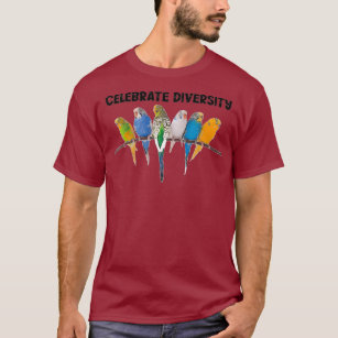 Funny Budgie Parrot Gift Men Women Cool T-Shirt