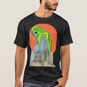Funny Budgie Pet Bird Parakeet Budgerigar Graphic T-Shirt