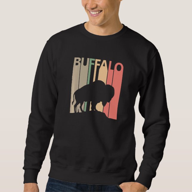 Funny Buffalo Costume   Sweatshirt (Front)