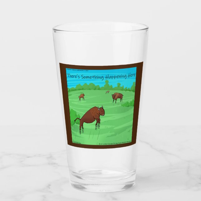Funny Buffalo Springfield For What Its Worth  Glass (Front)