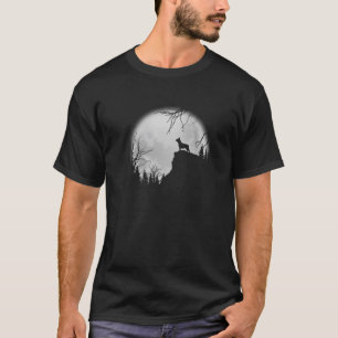 Funny Bulldog And Moon Dog Lover Owner Happy Hallo T-Shirt