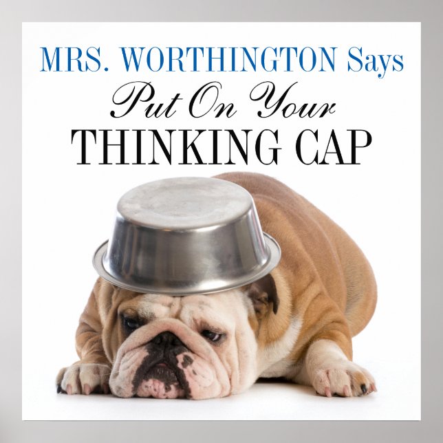 Funny Bulldog - Poster - srf (Front)