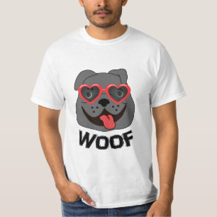 Funny Bulldog T Shirt for Men