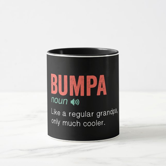 Funny Bumpa Definition Mug (Center)