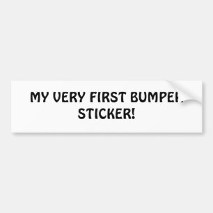 fUNNY bUMPER sTICKER