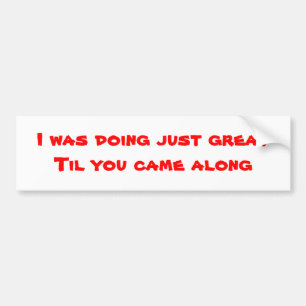 funny bumper stickers