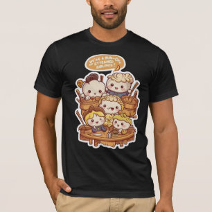 Funny 'Bun-ch of Steamed Siblings'   Dim Sum  T-Shirt