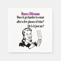 Funny Bunco Drinking Wine Counting Dice