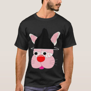 Funny Bunny Cartoon - Halloween Witch. Cool Fun T-Shirt