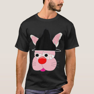 Funny Bunny Cartoon - Halloween Witch. Cool Fun T-Shirt